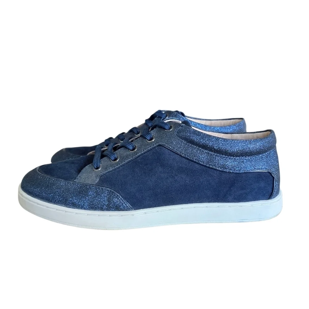 Antonio Melani Women's Navy and Blue Trainers
